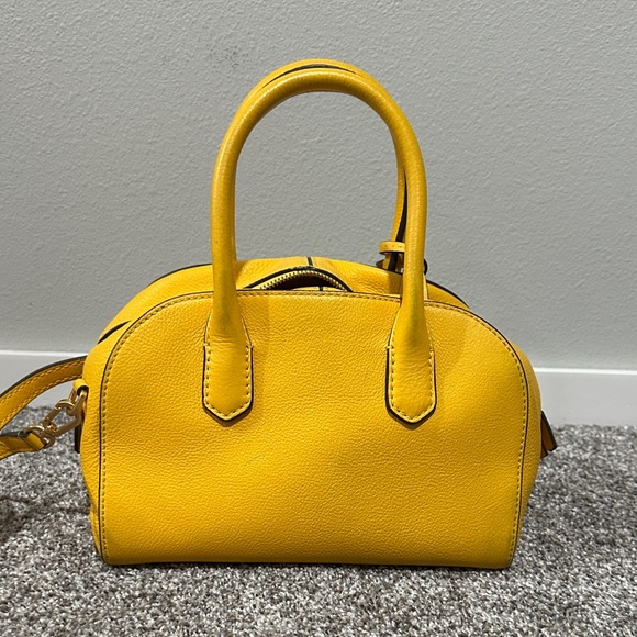 Tory Burch Vibrant Yellow Satchel - Picture 3 of 8